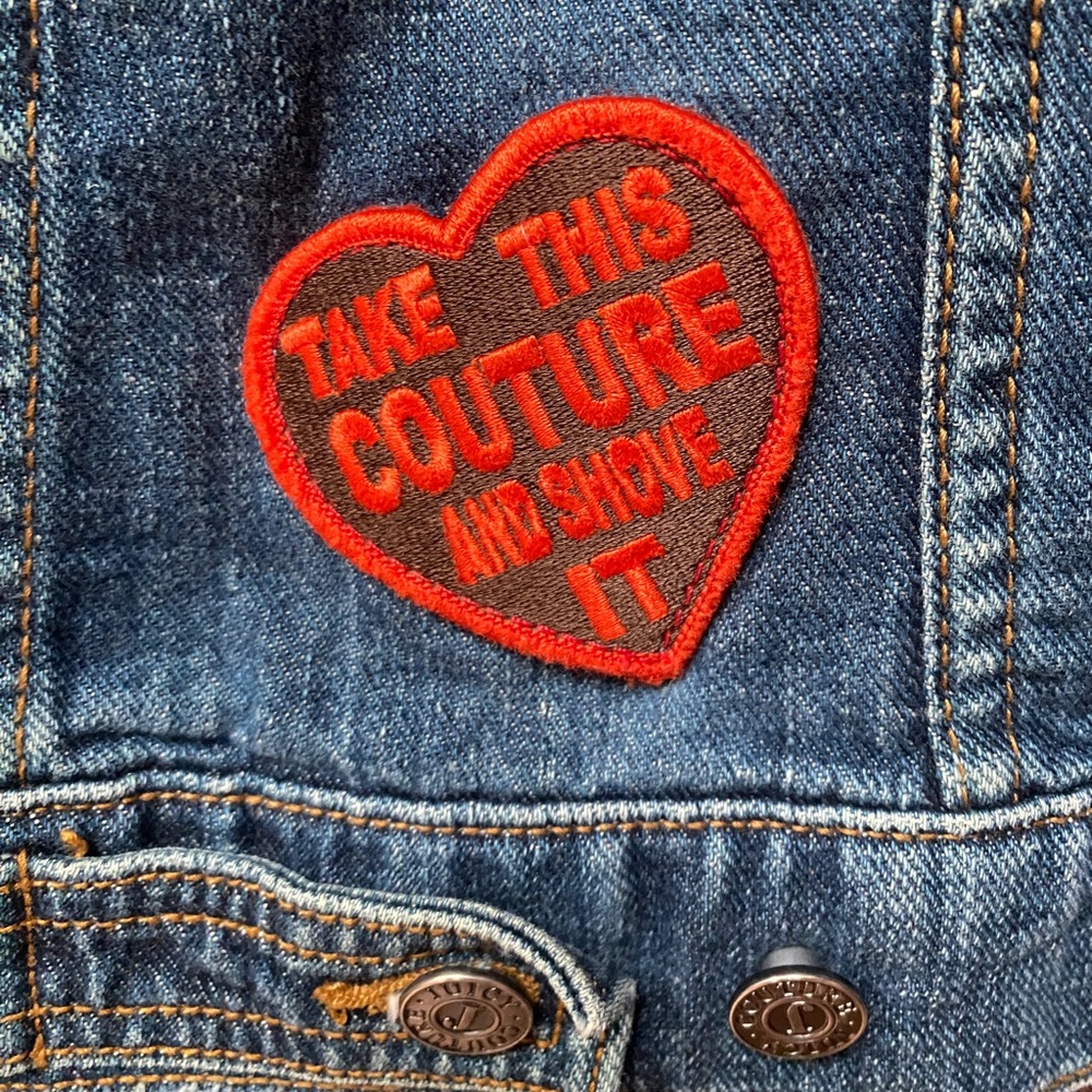 Juicy Couture Denim Jacket With Patch - image 4